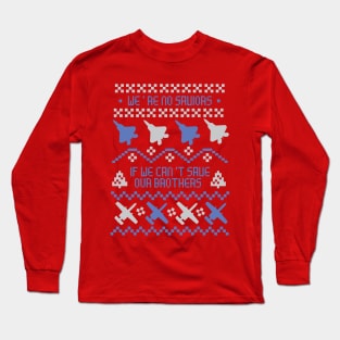 Air Force Christmas Sweater Long Sleeve T-Shirt